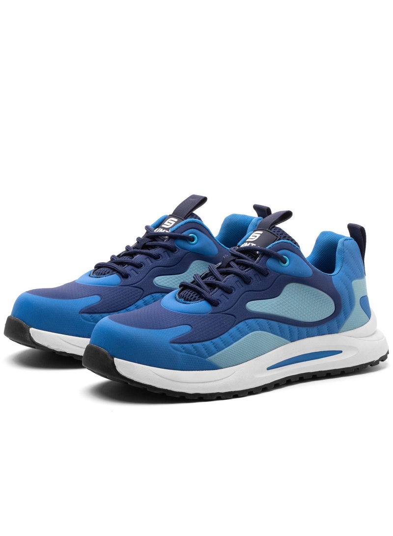 SLIMTA Men Women Safety Shoes Non-Slip Steel Toe Cap Trainers Mesh Breathable Lightweight Comfortable Puncture Proof Industrial Shoes - Image 5